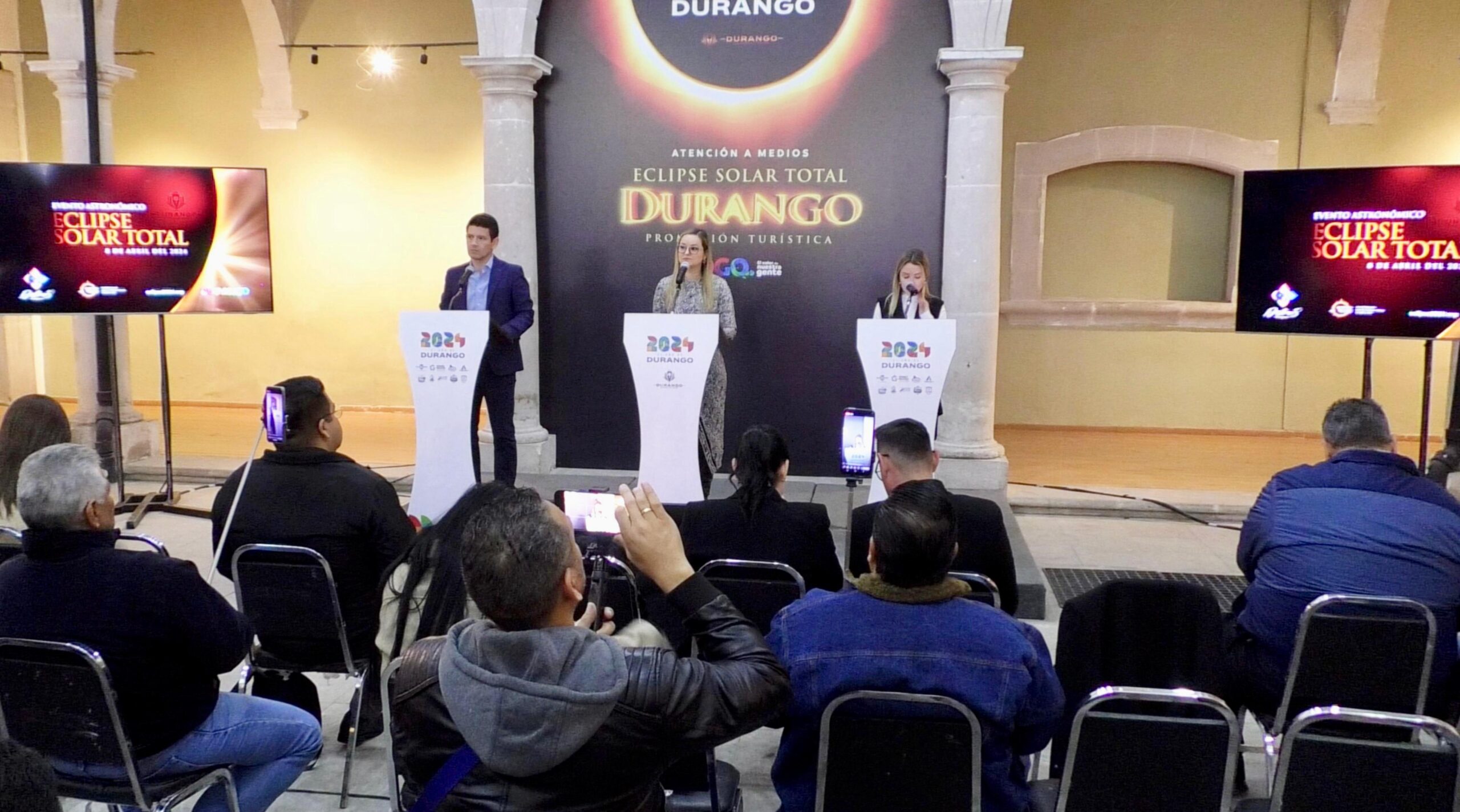 Durango y sus municipios listos para recibir más de 20 mil visitantes durante Eclipse Solar Total